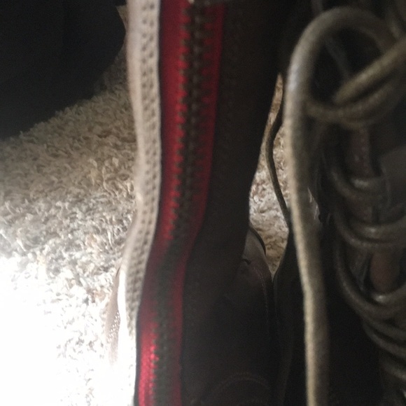 Brown combat boots - Picture 3 of 4